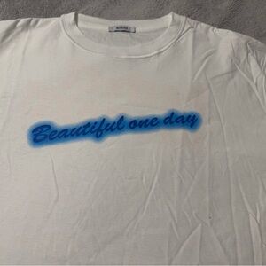 Blouse Beautiful One Day Perfect the Next Men’s Graphic Tee Size L